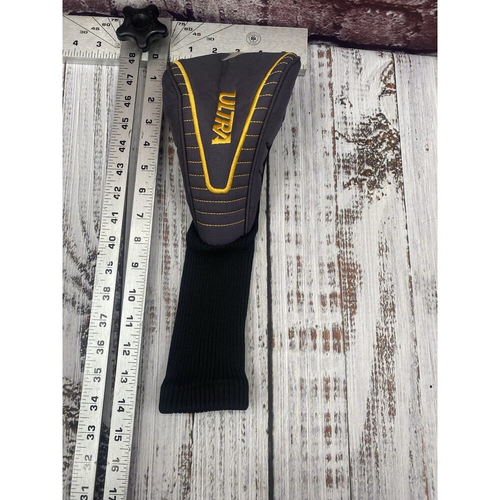 Ultra Driver Headcover Head Cover Good Black & Yellow